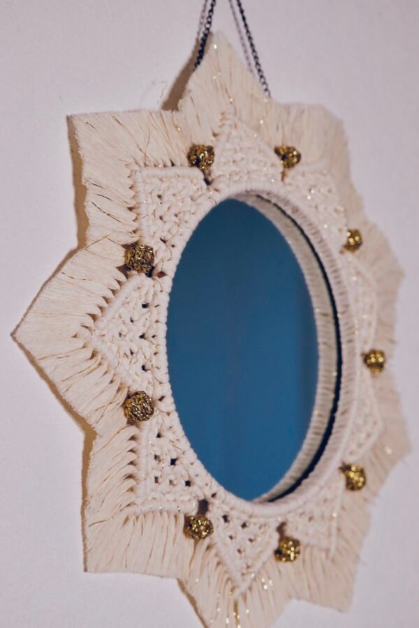 _MG_1910 2 Miroir en Macramé : Un élégant soleil blanc